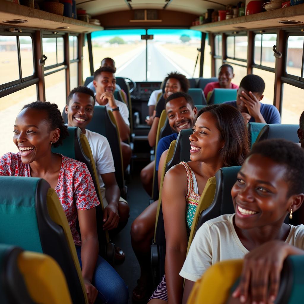 Public transportation in Central Africa