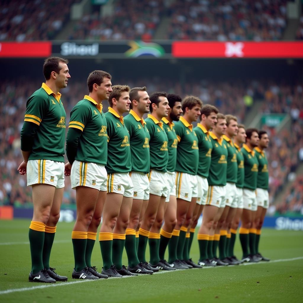 South African Rugby Team 1995