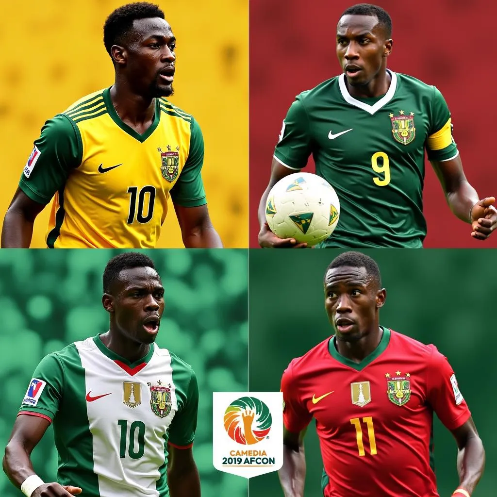 Group F Teams - Ghana, Cameroon, Benin, and Guinea