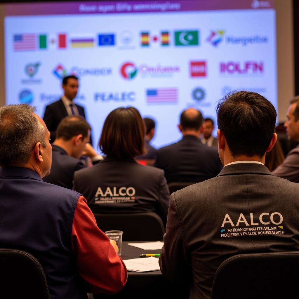 AALCO Representatives at International Law Conference