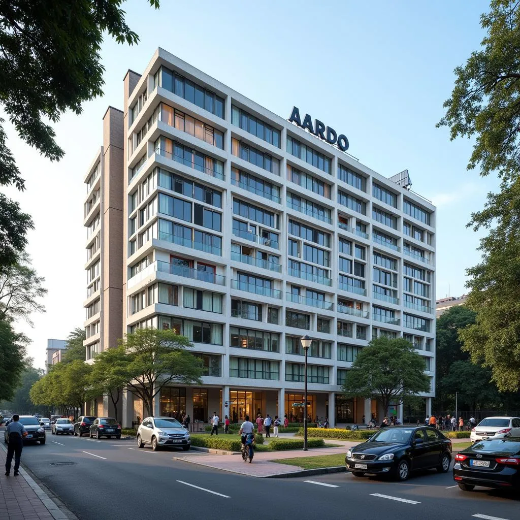 AARDO headquarters building in New Delhi, India