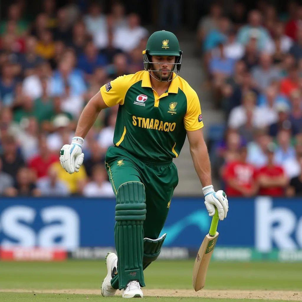 AB de Villiers in action for South Africa