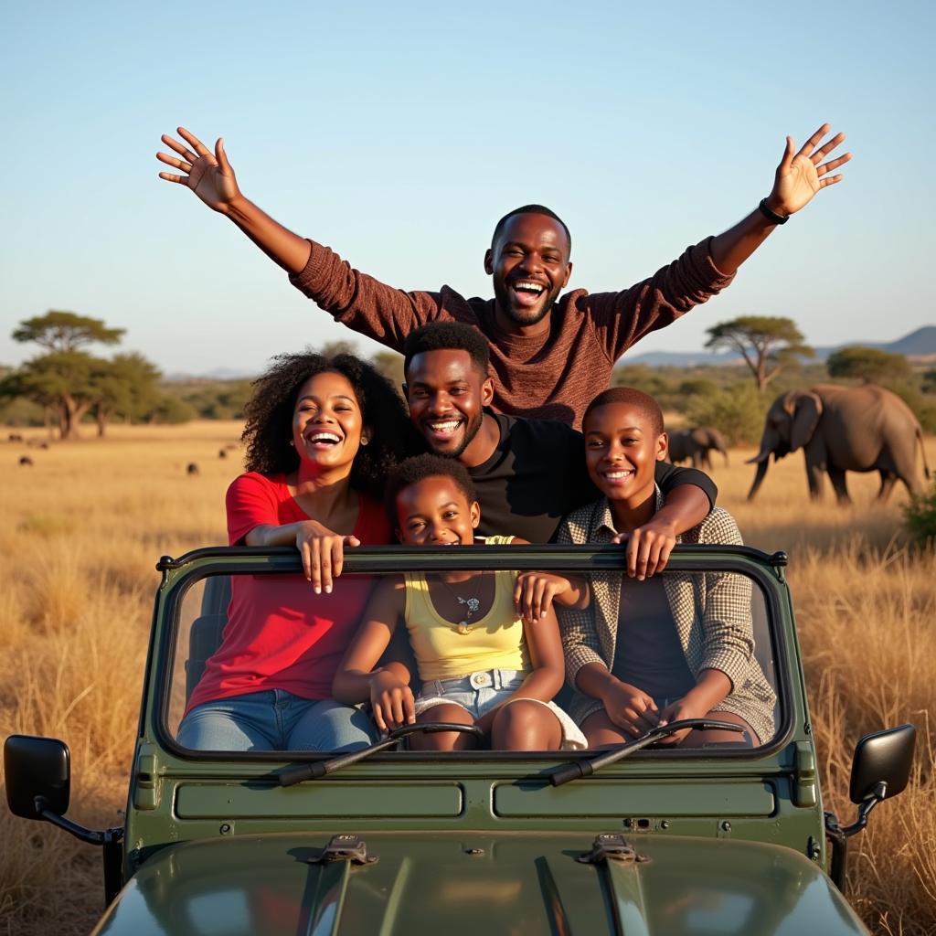 ABD Family on South African Safari