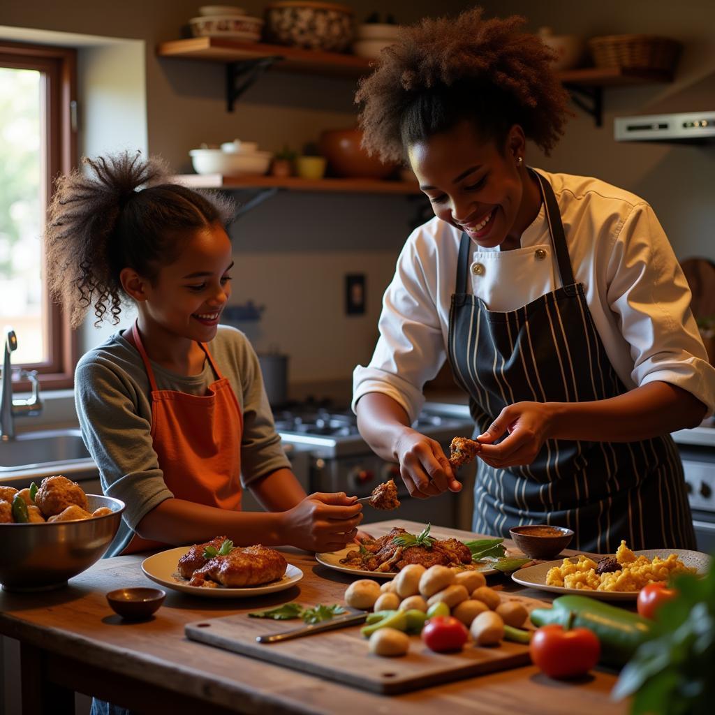 ABD Learning Traditional South African Cooking