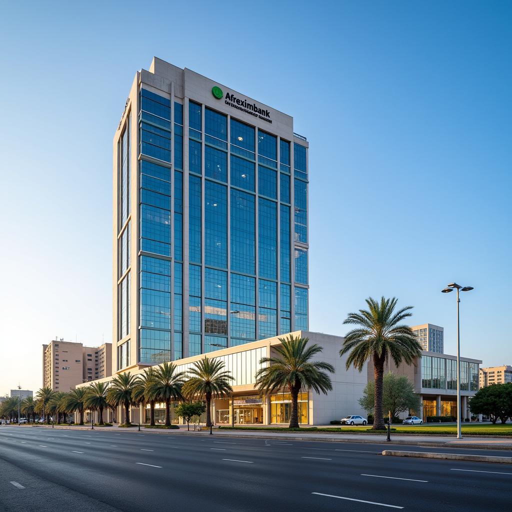 Afreximbank headquarters building in Cairo, Egypt