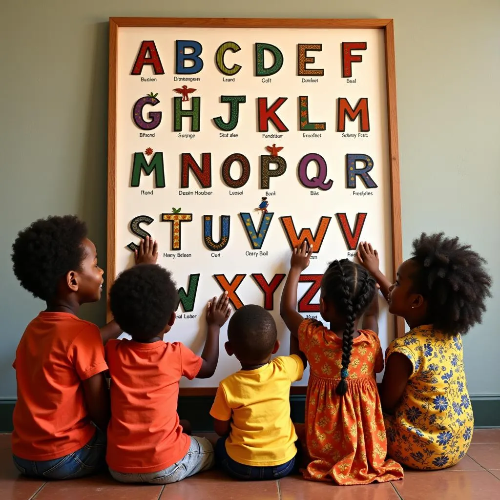 Teaching Children the African ABCs