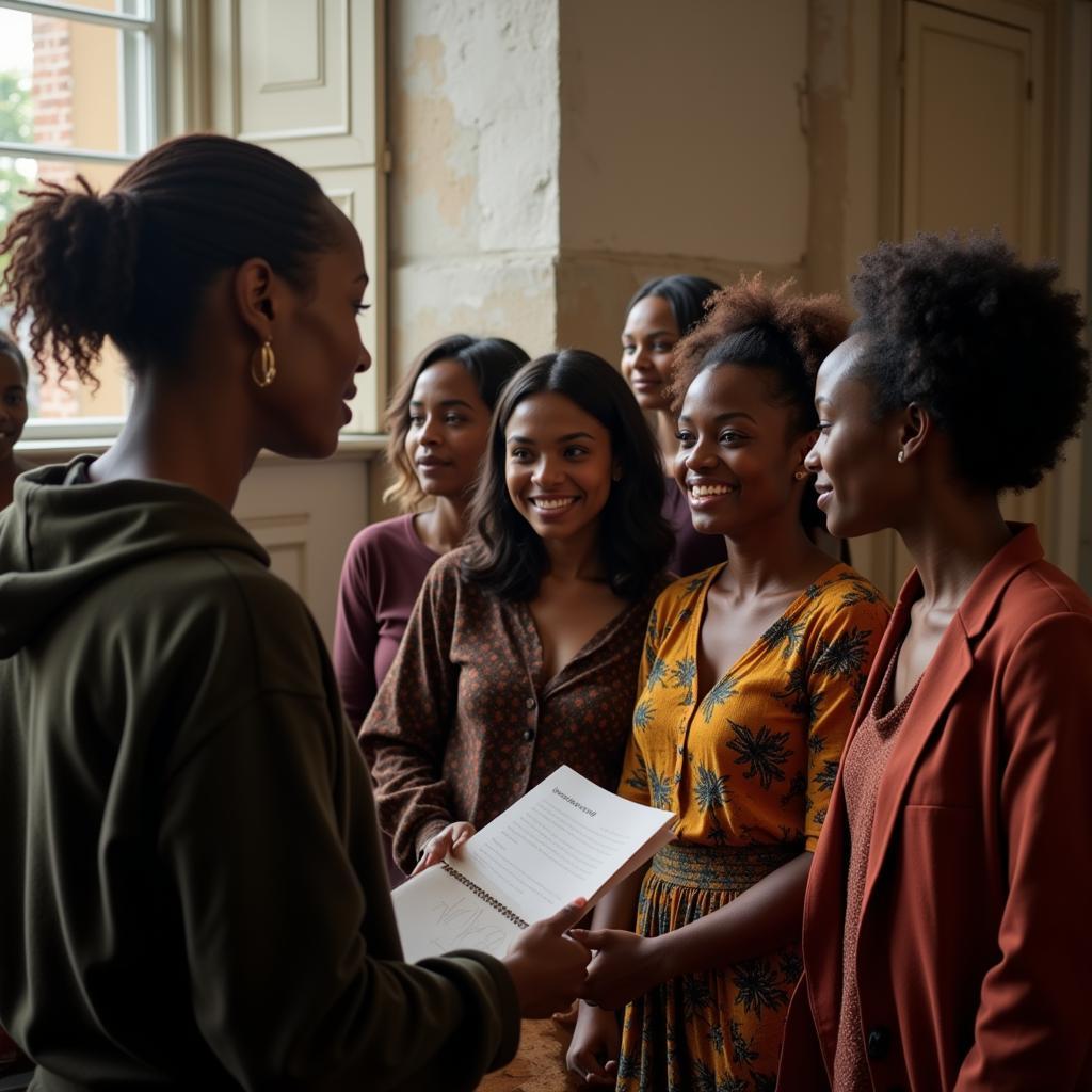 African Actresses Behind the Scenes