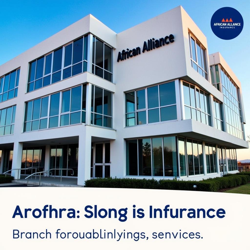 Modern office building of African Alliance Insurance