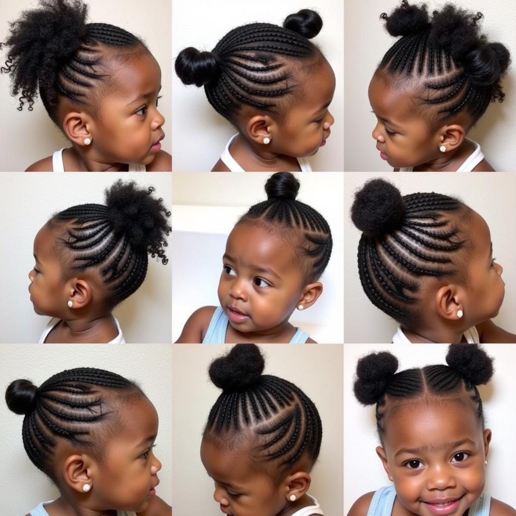 African American Baby Hair Protective Styles