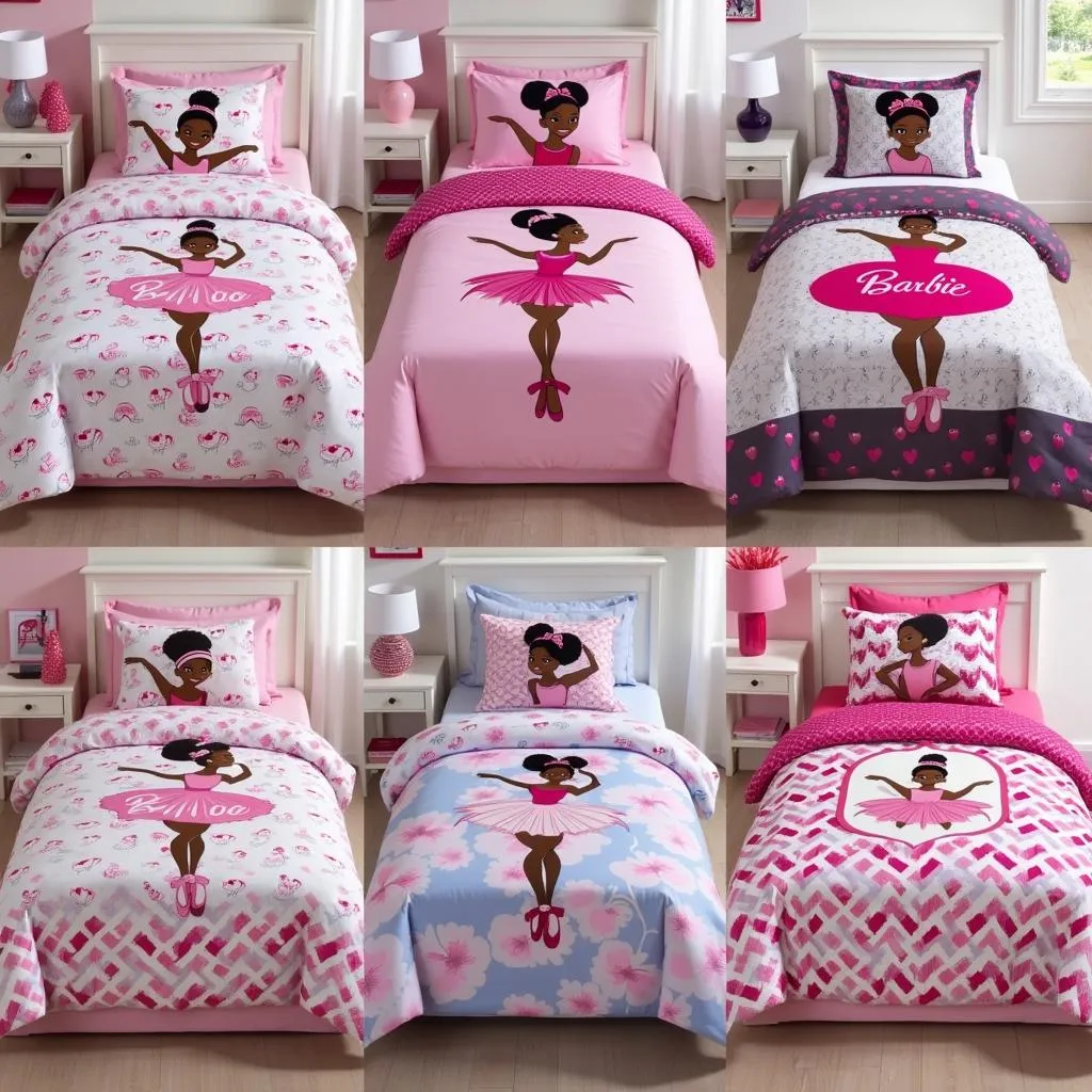 African American Barbie Ballerina Bedding Inspiration