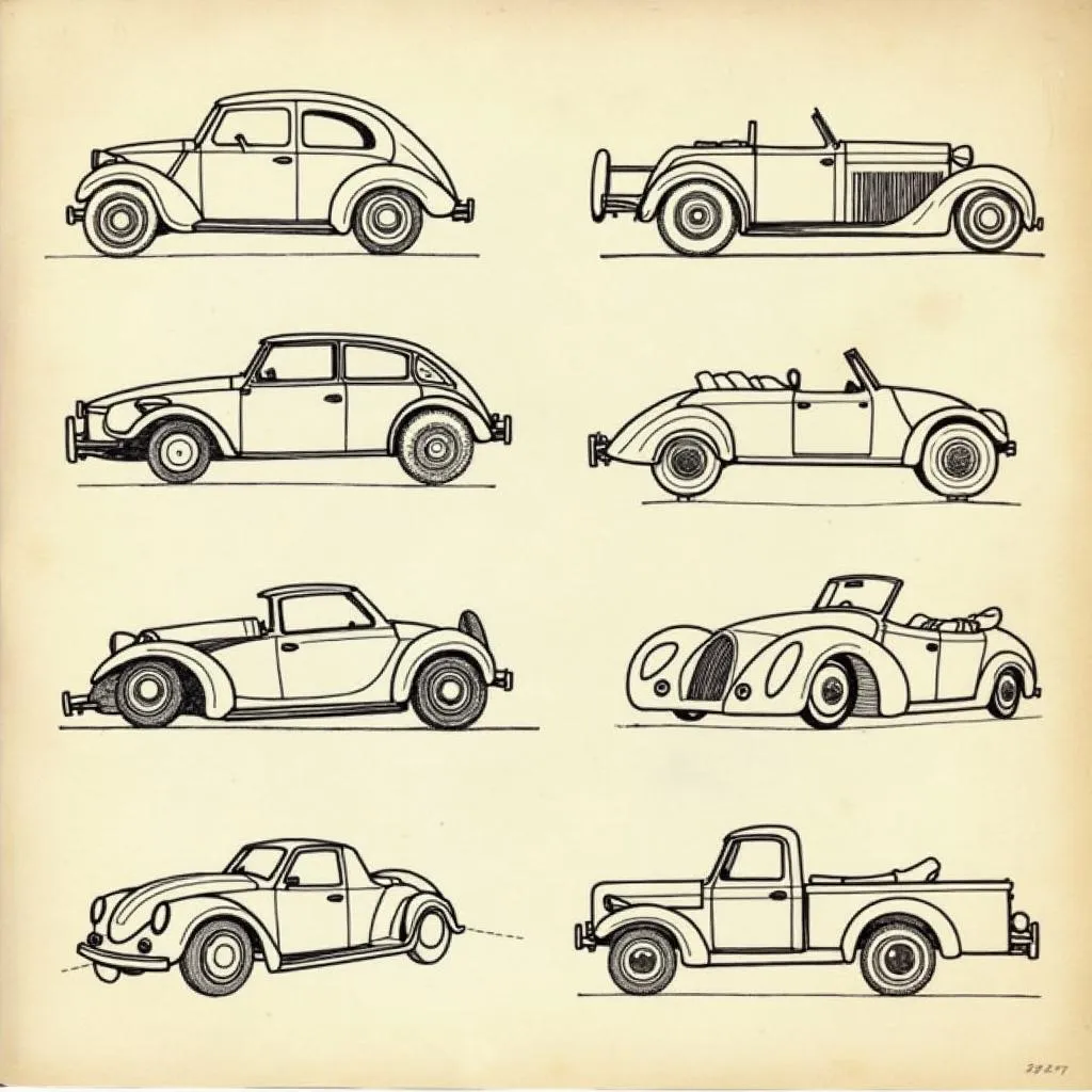 Early Sketches by an African American Car Designer