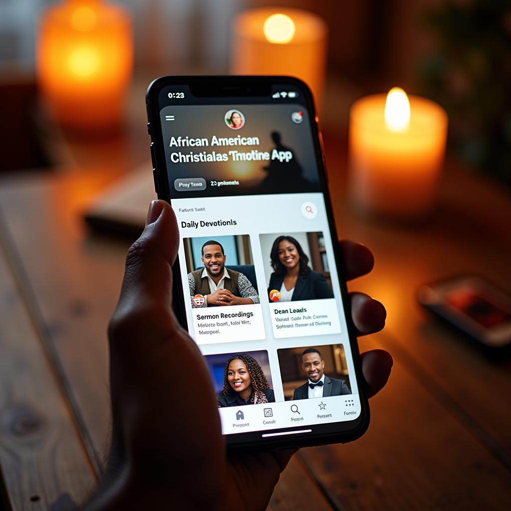 African American Christian Mobile App