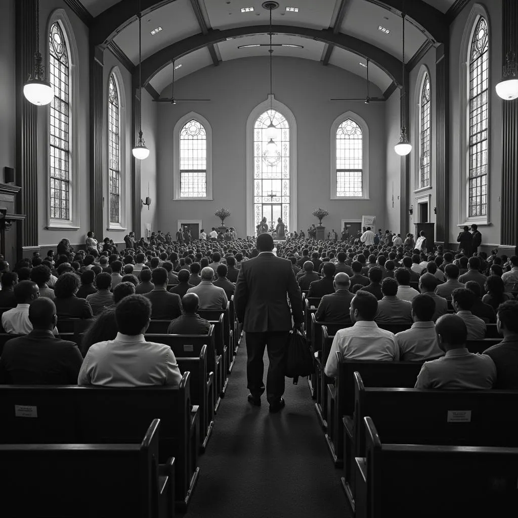 Black church during the civil rights movement