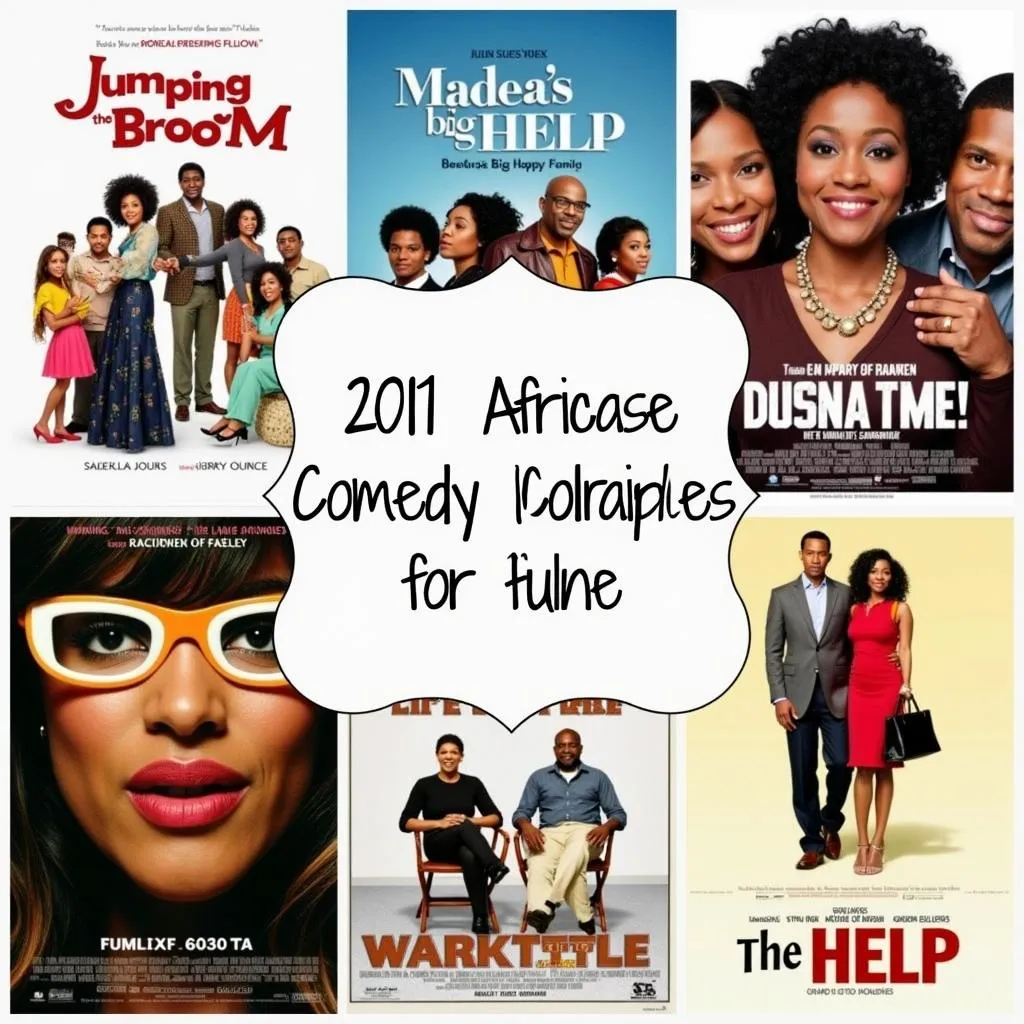 Posters of African American Comedy Movies from 2011