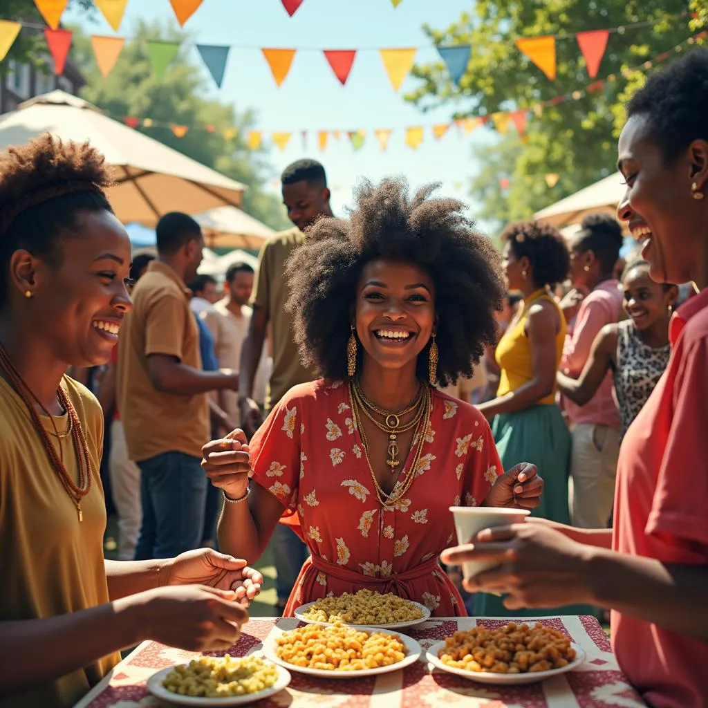 Celebrating African American Culture at a Vibrant Community Event