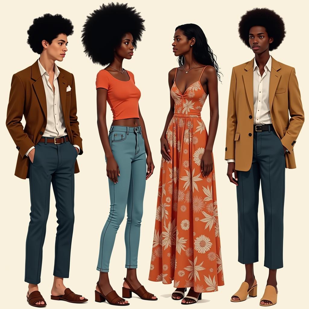 African American Fashion: Individual Style in the 1970s