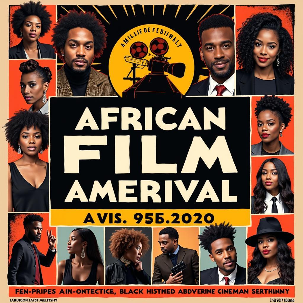 African American Film Festival poster