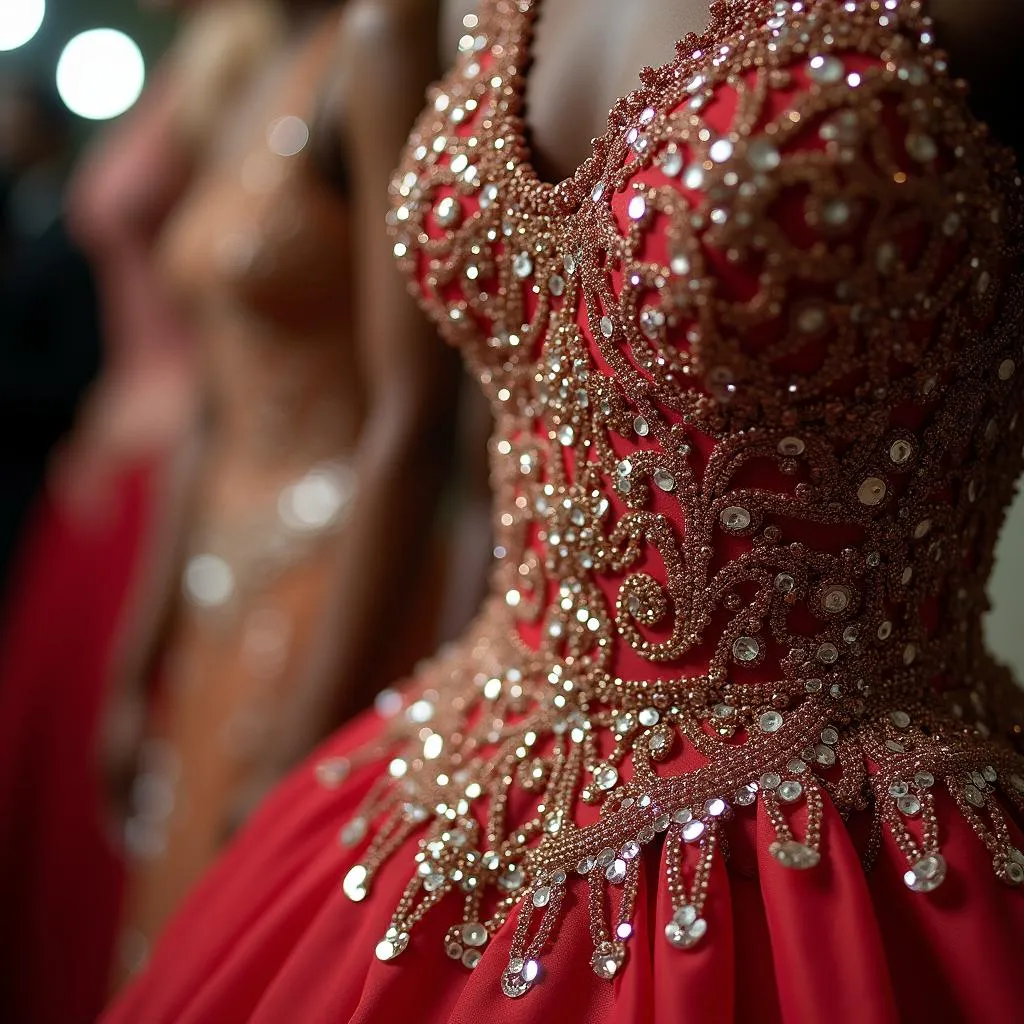 Intricate Beading and Embellishments