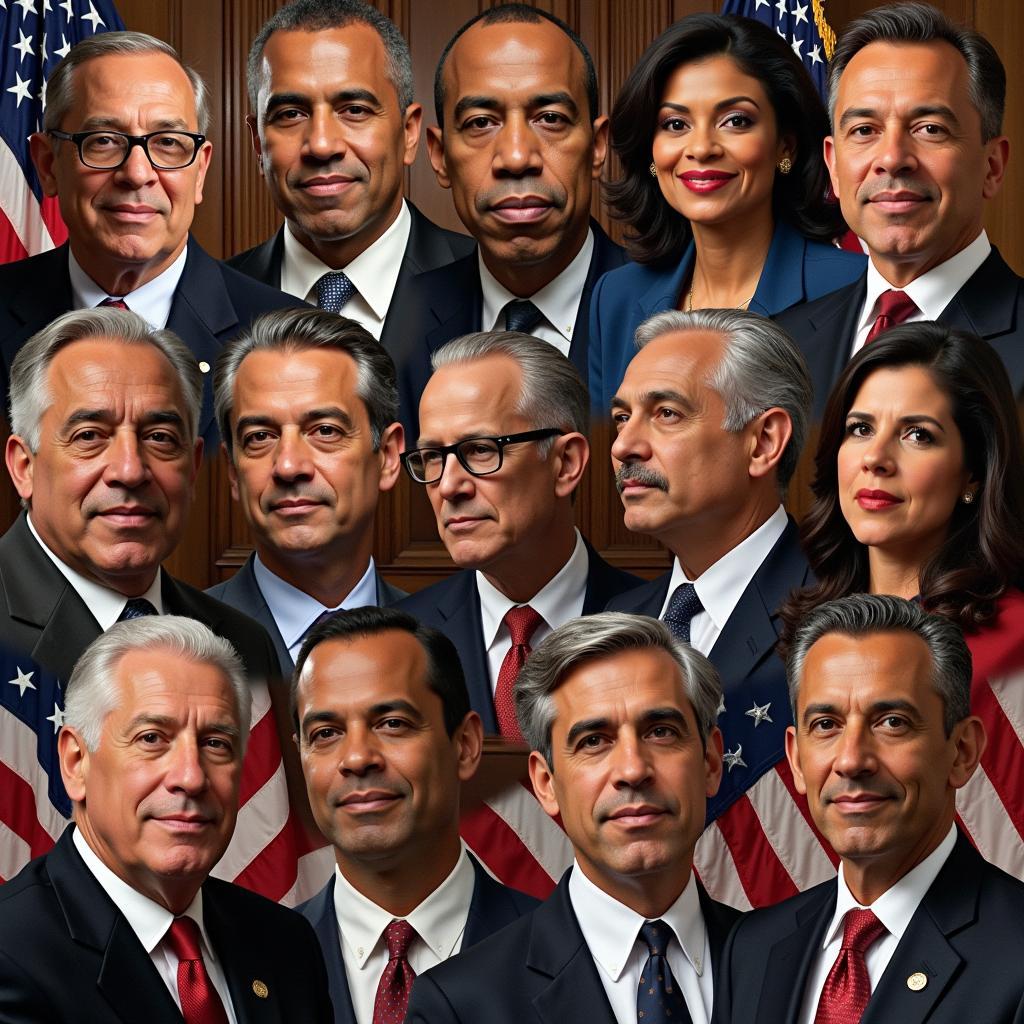 Portrait of Notable African American Governors