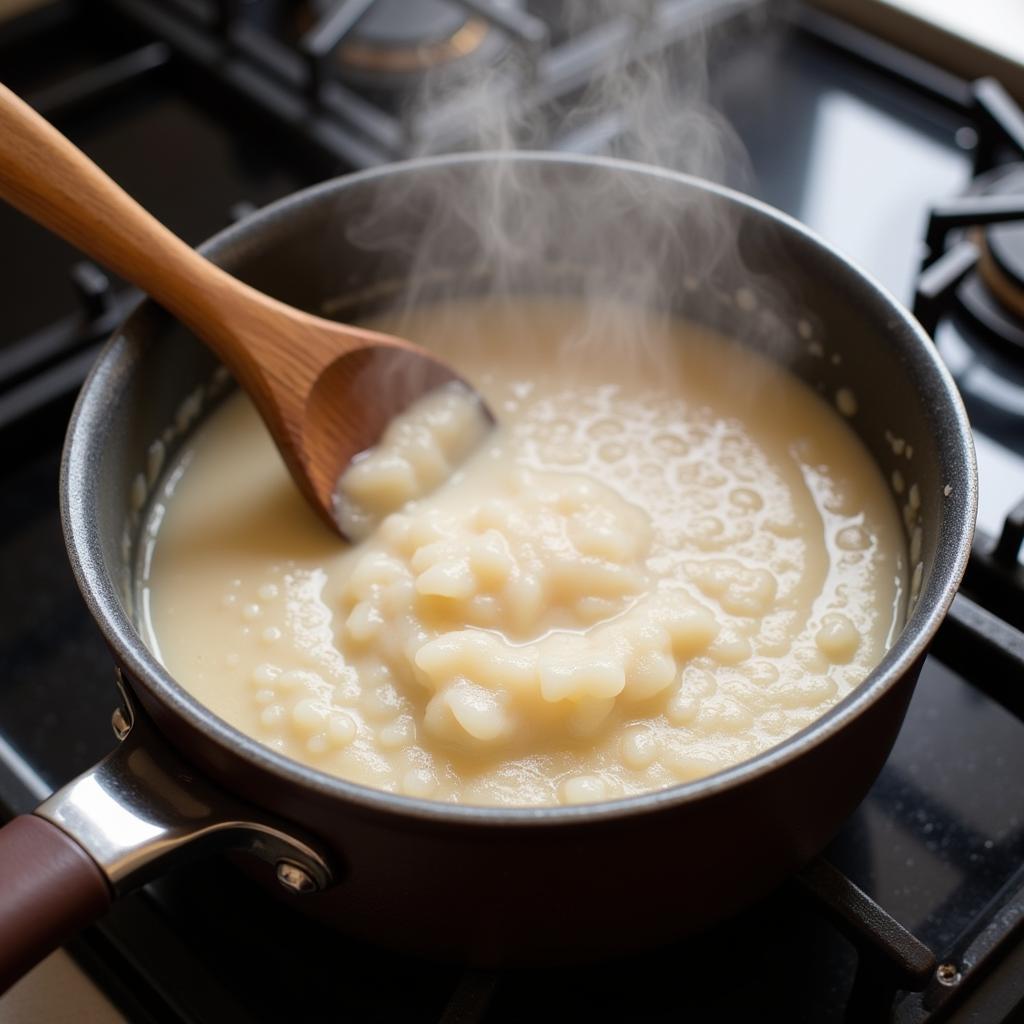 Cooking Grits on Stovetop