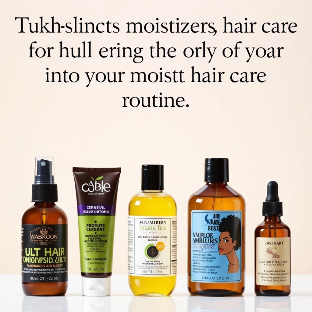 African American Hair Moisturizing Products