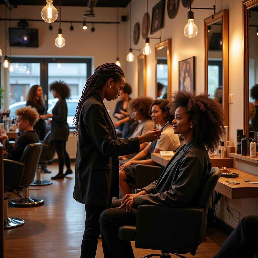 The Vibrant World of African American Hair Salons