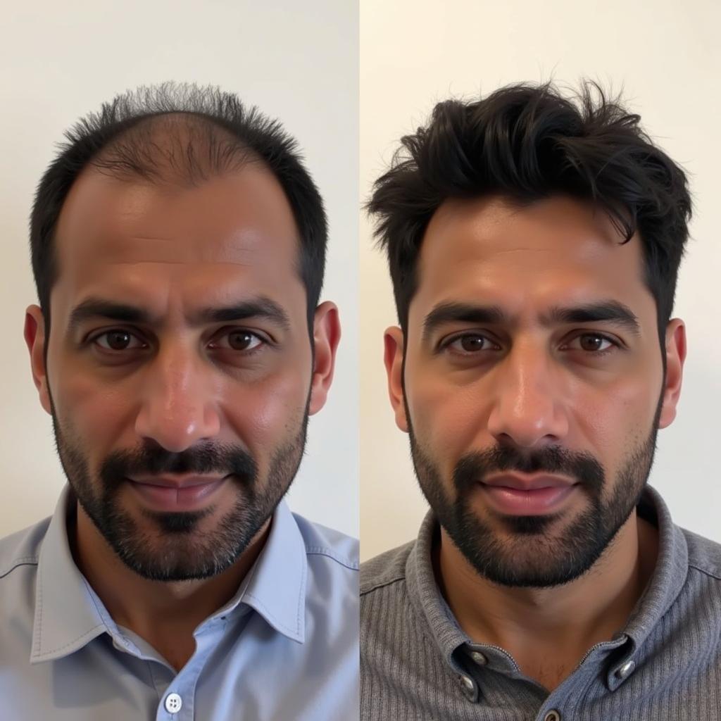 Before & After: African American Hair Transplant in Turkey