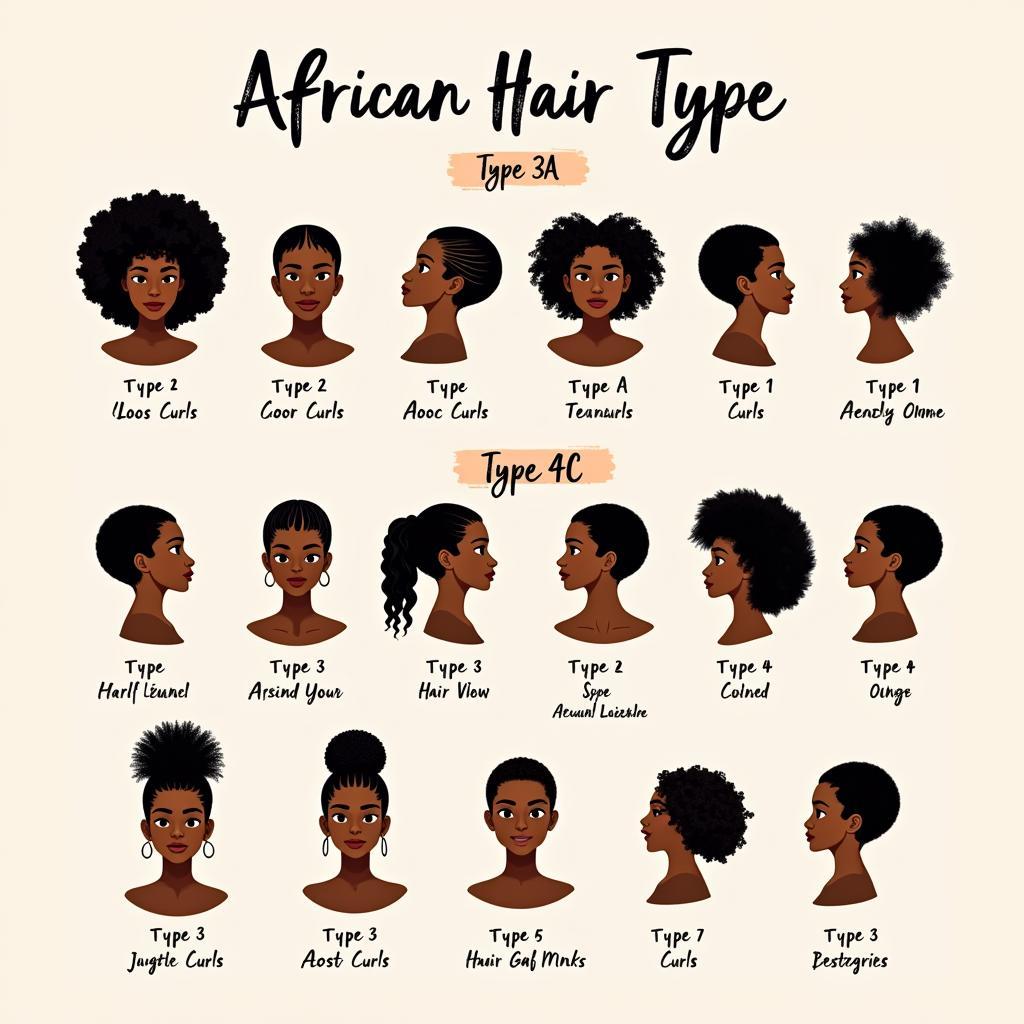 African American Hair Types Chart