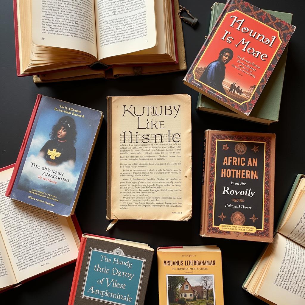 A collection of books about african american historical fiction