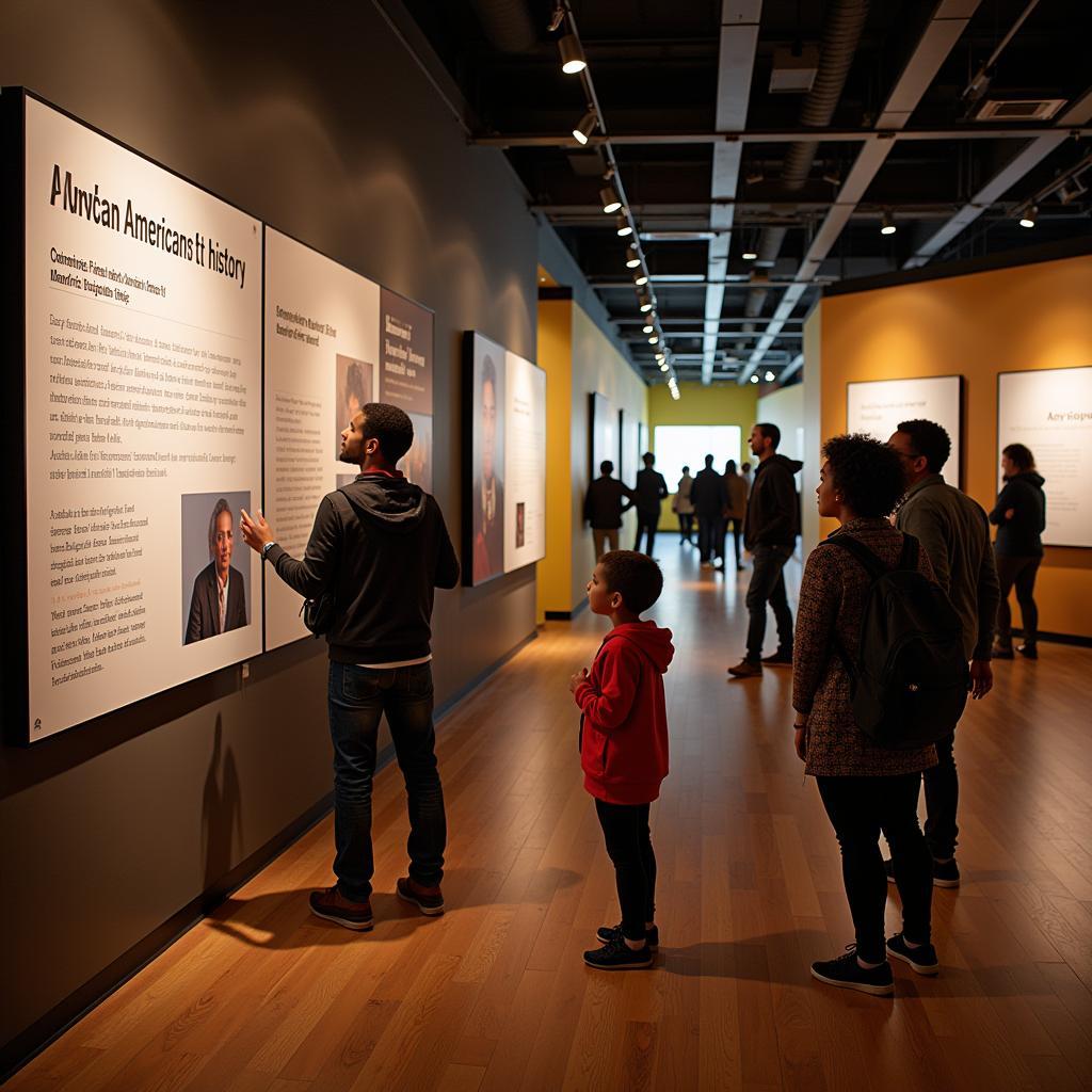 Interactive Exhibit at the African American Methodist Heritage Center