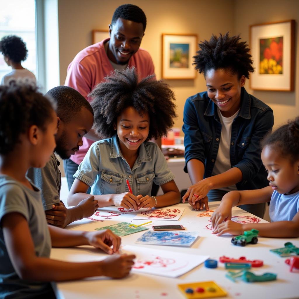 Family Day at the African American Museum