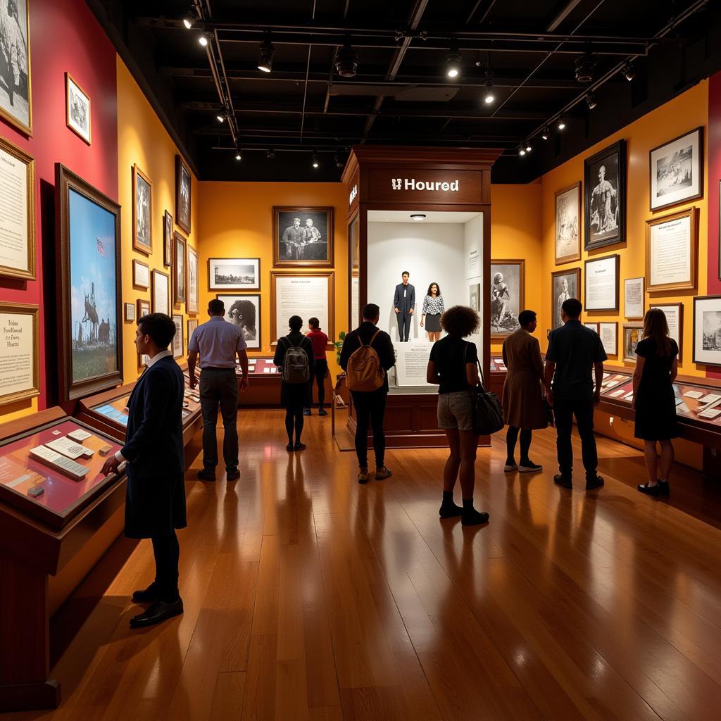 Interactive Exhibit in a Restored African American Museum