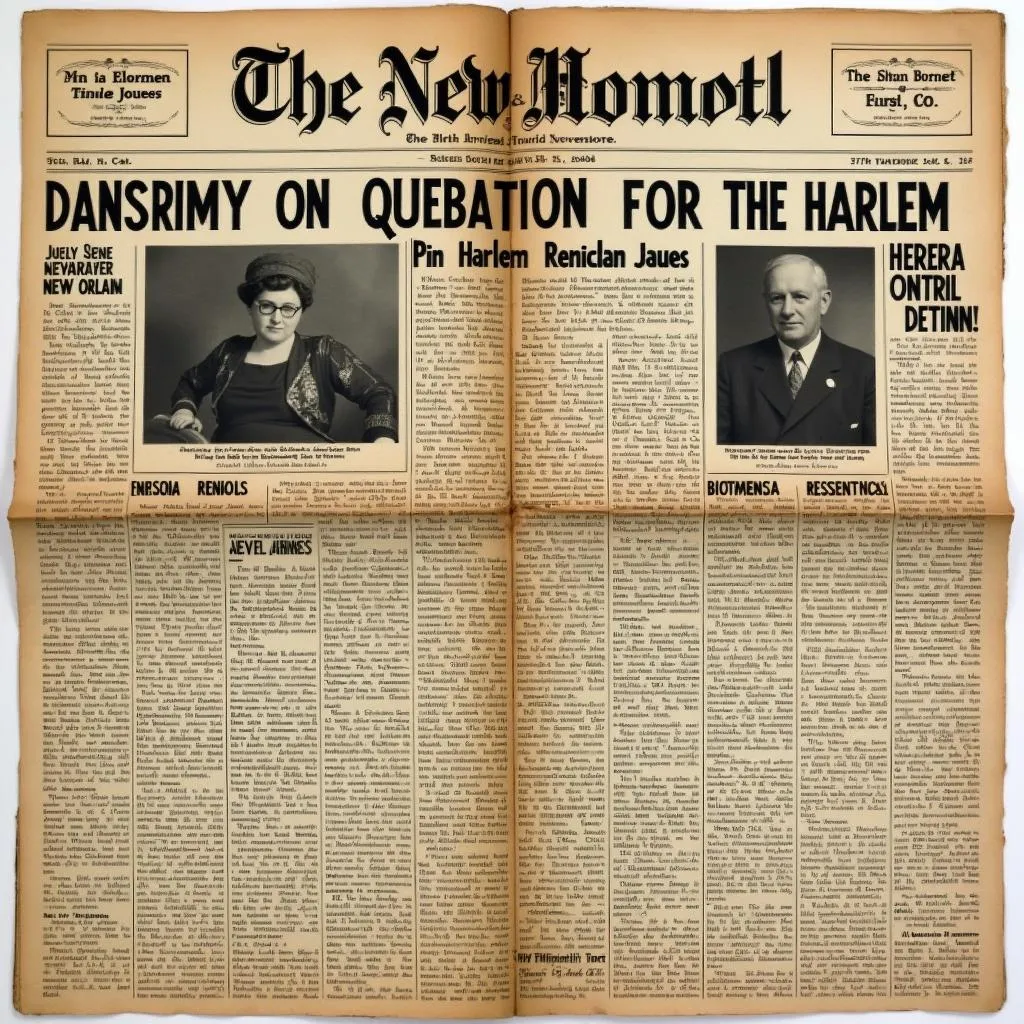 African American newspaper from the Harlem Renaissance