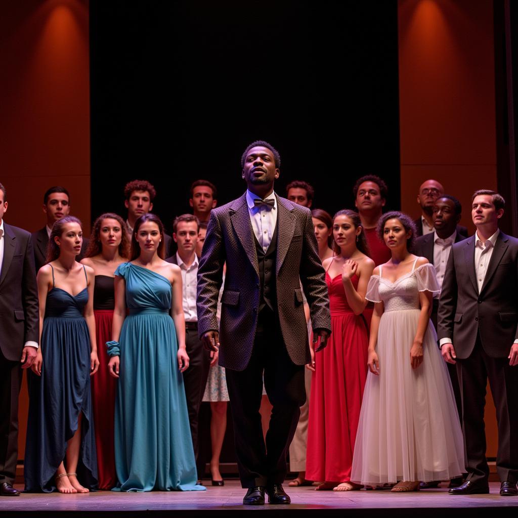 African American Opera Singers on Stage