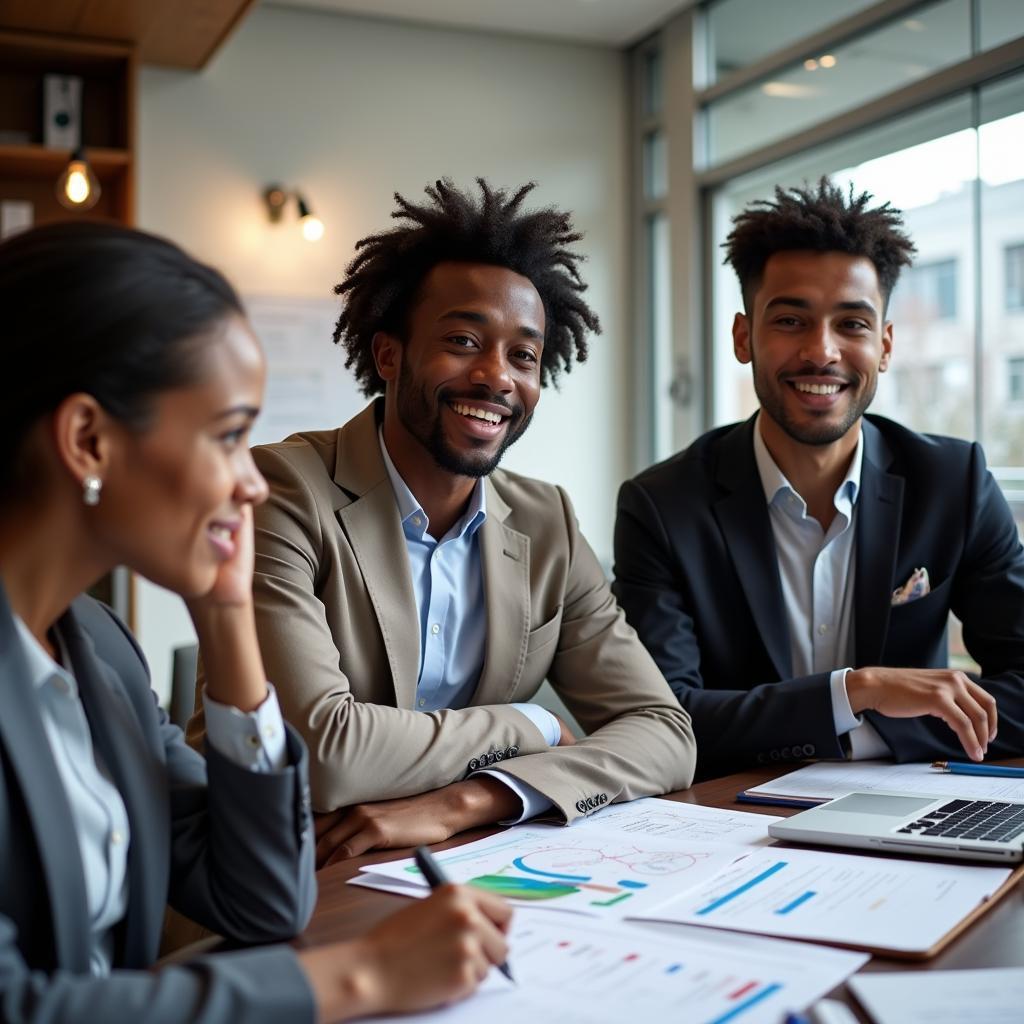 African American Professionals in Corporate Setting