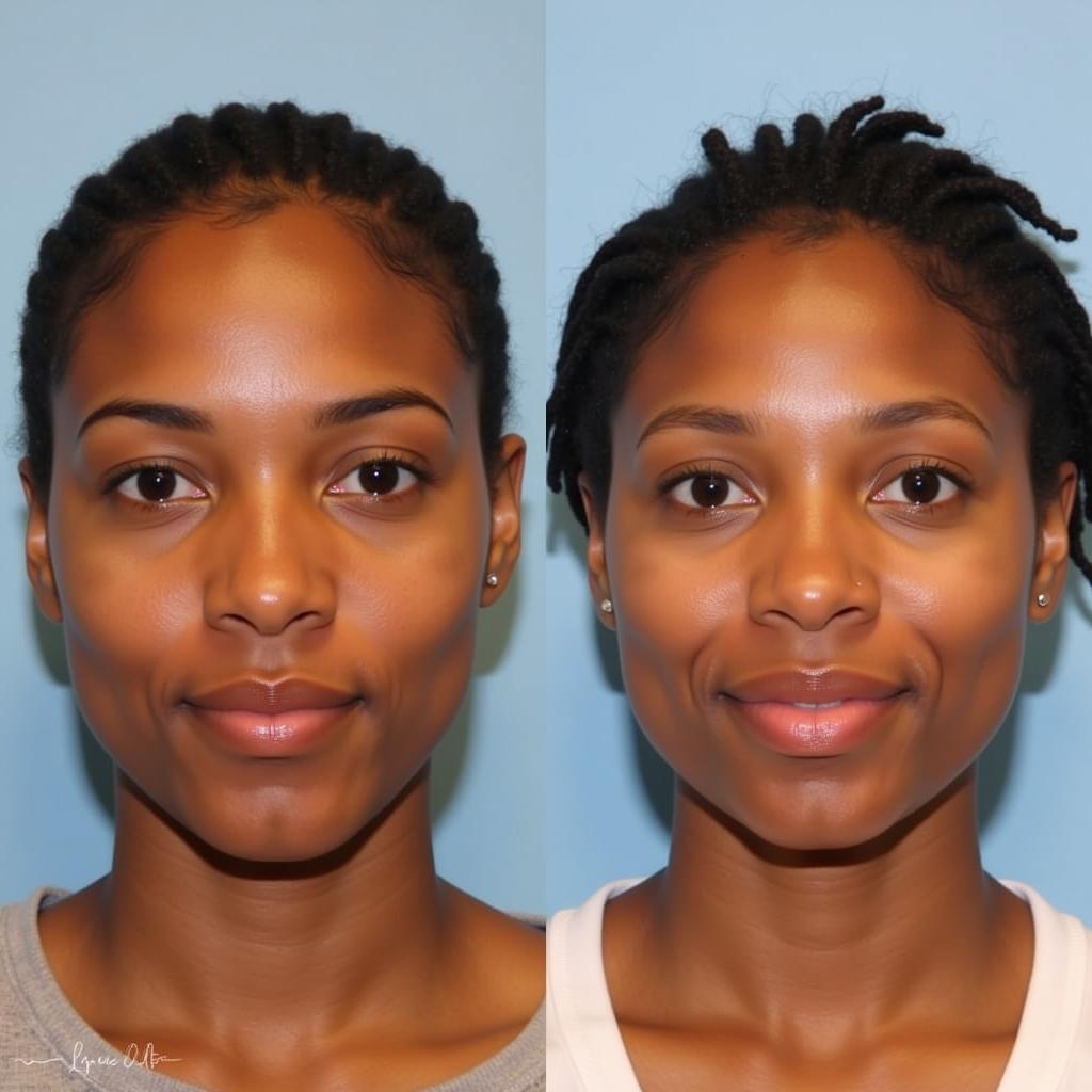 African American Rhinoplasty Before & After Photos