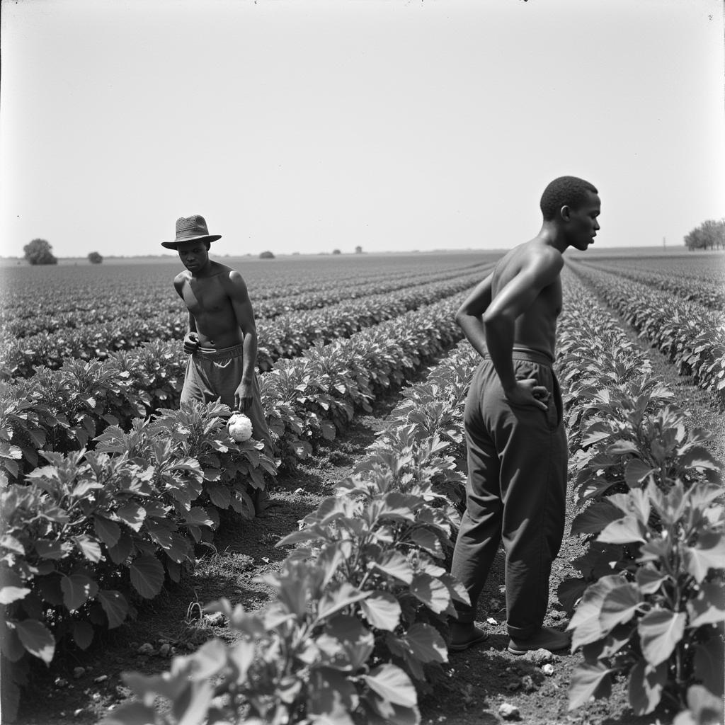 African American Sharecroppers Post-Civil War