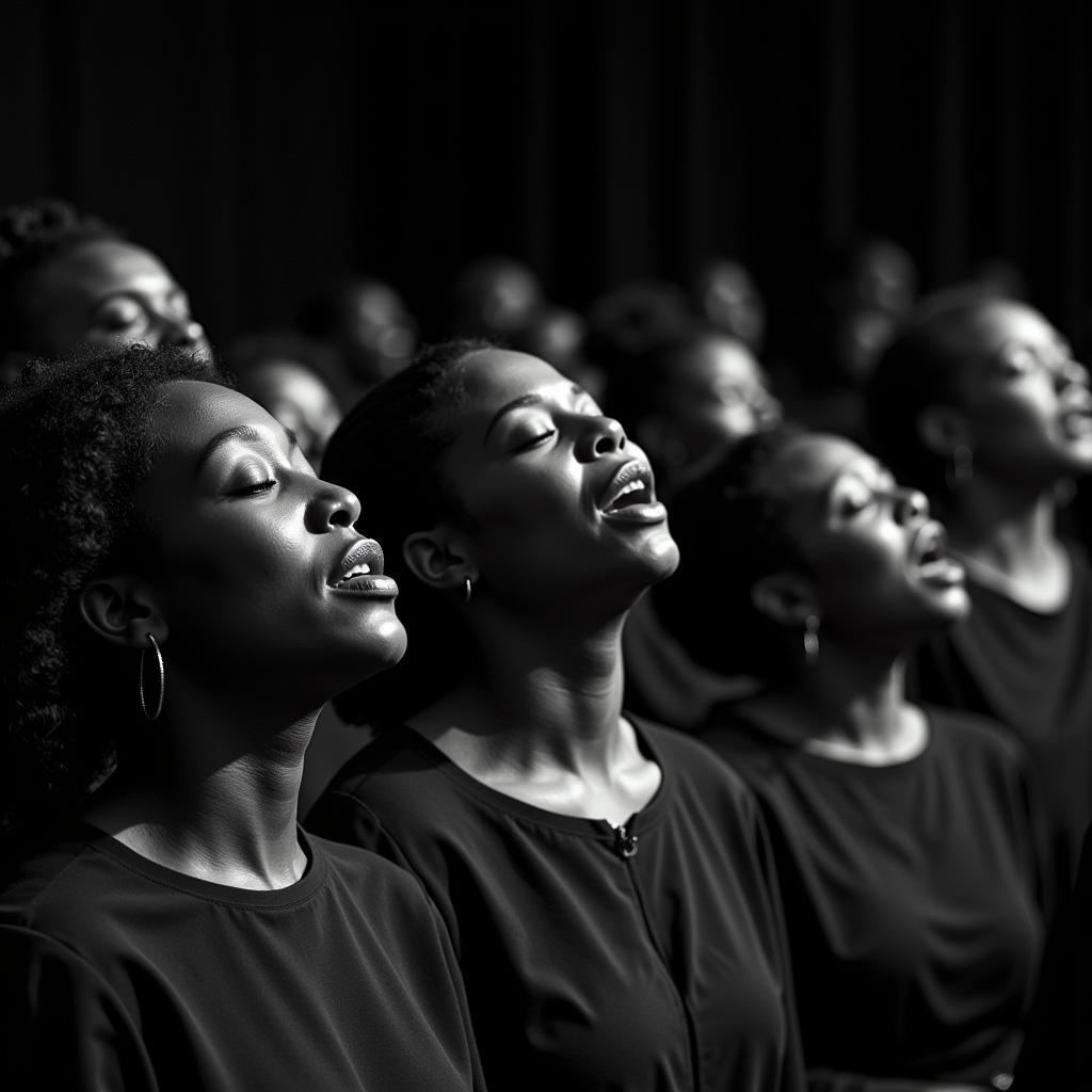 African American Women Singing Gospel