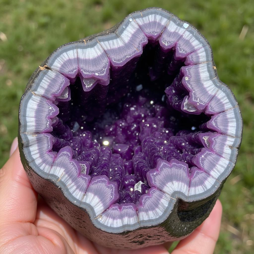 African Amethyst Geode