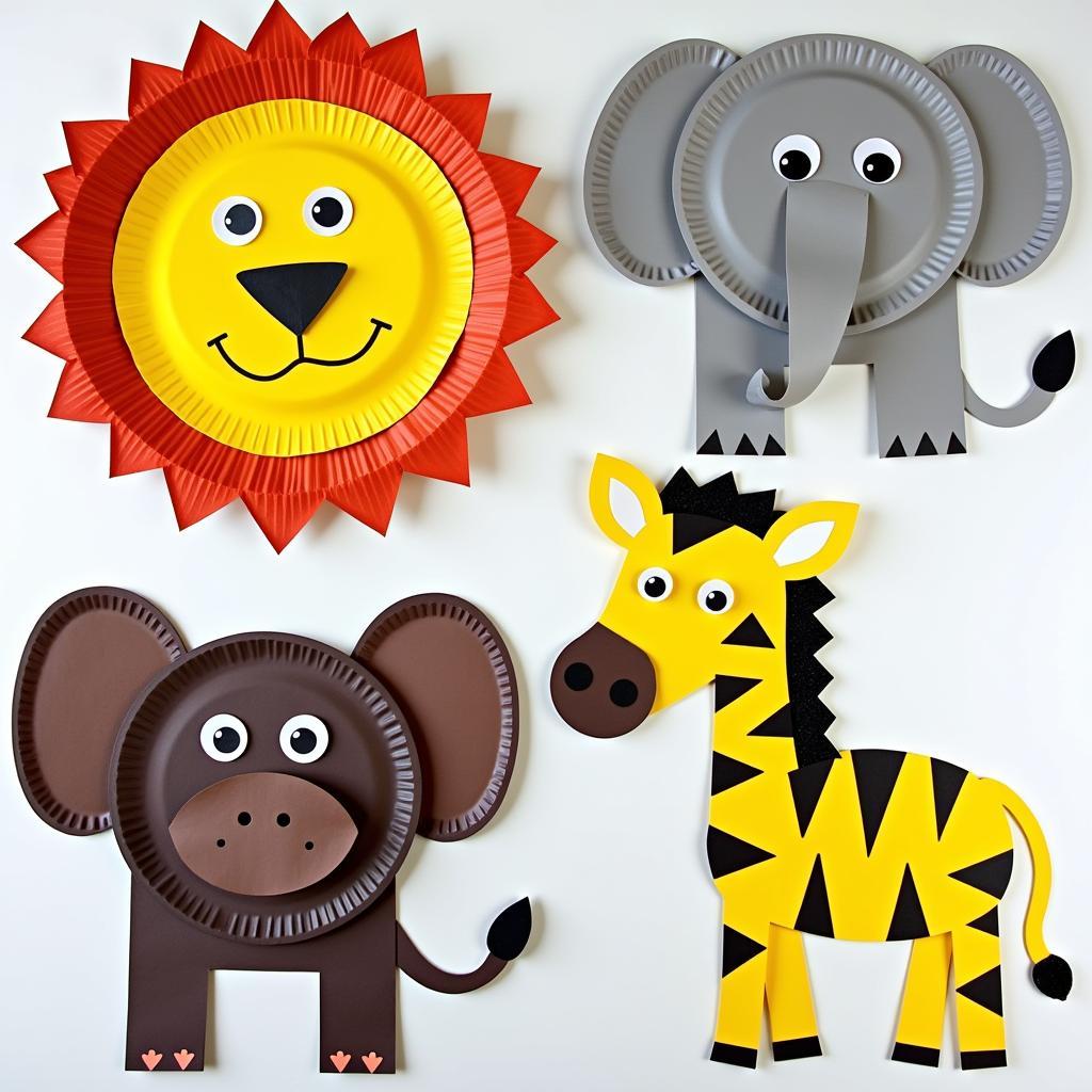 African Animal Crafts for Preschoolers