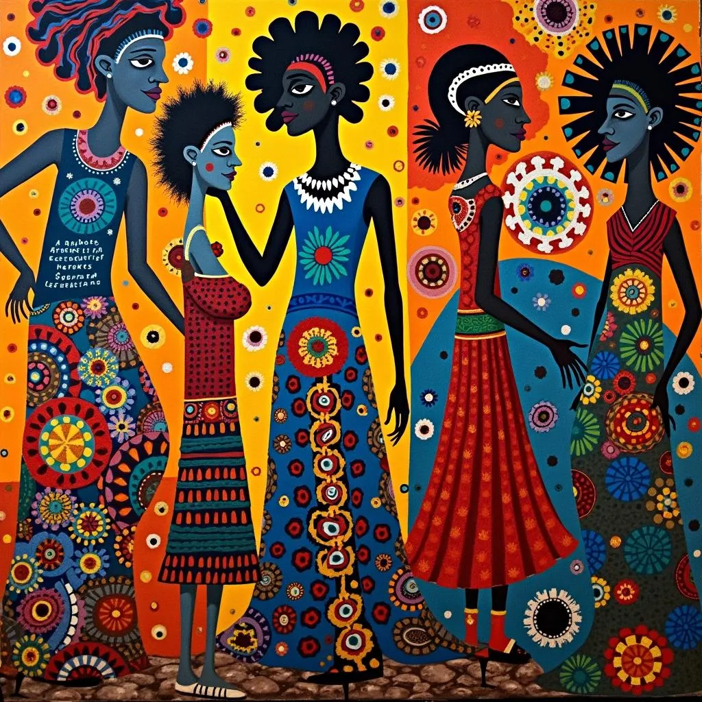 Contemporary African Art Fusion