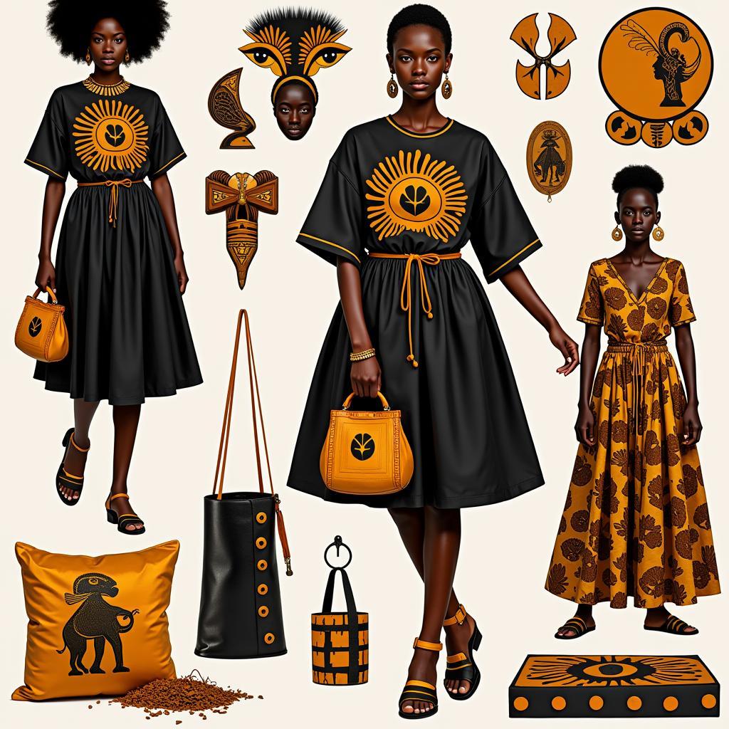 African Art Symbols in Contemporary Design