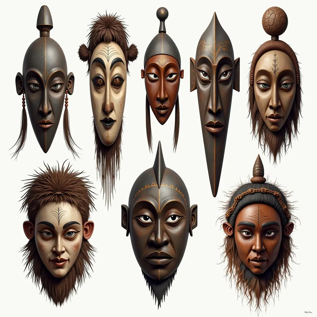 Tribal Masks of Africa