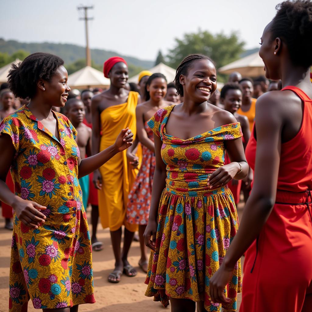 African Baby Naming Ceremony