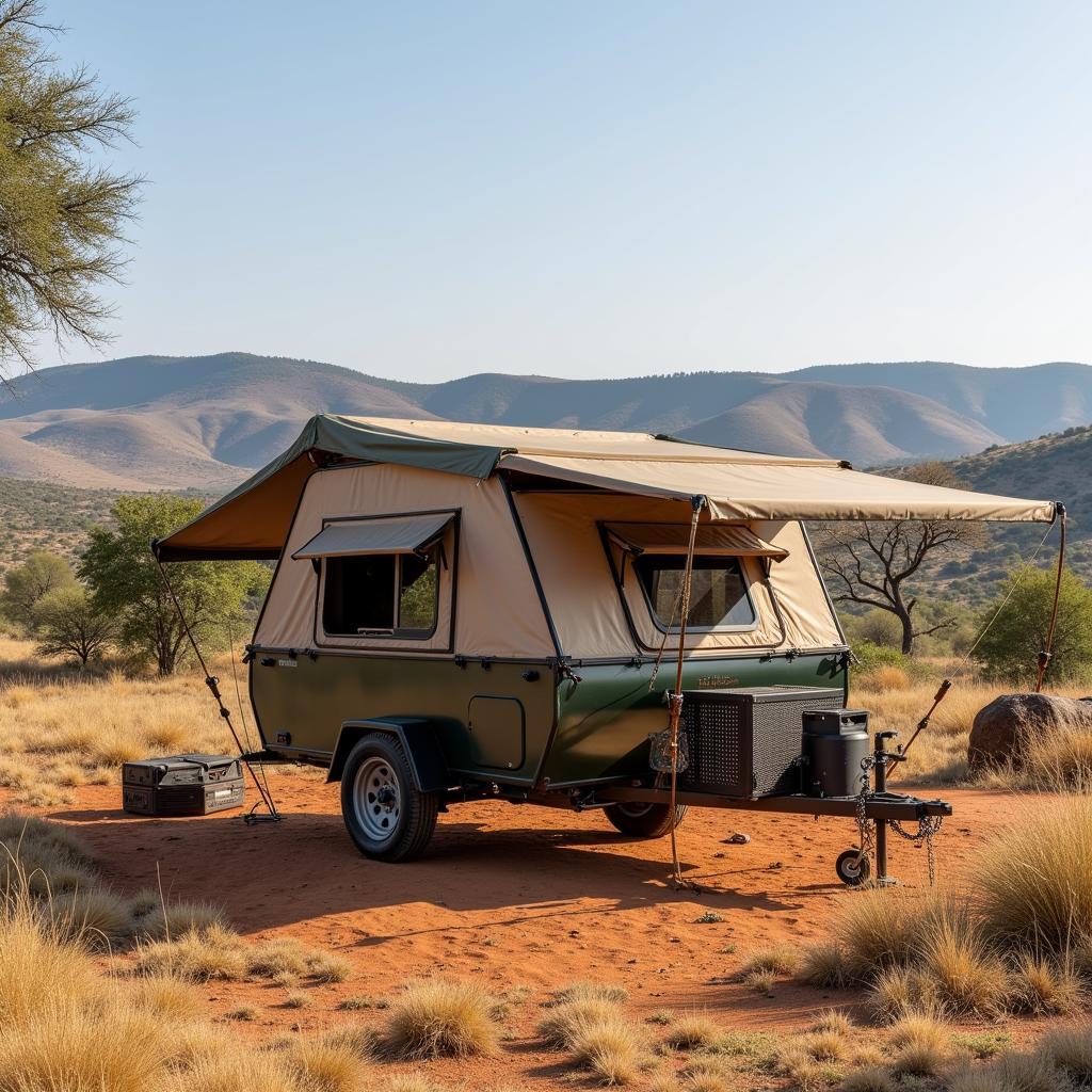 African Backbone Caprivi Trailer Campsite