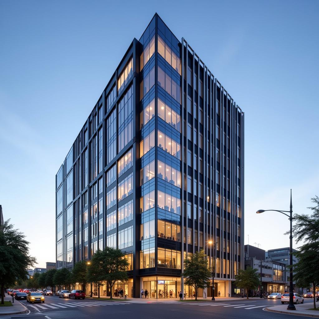 African Bank Head Office Building in Johannesburg