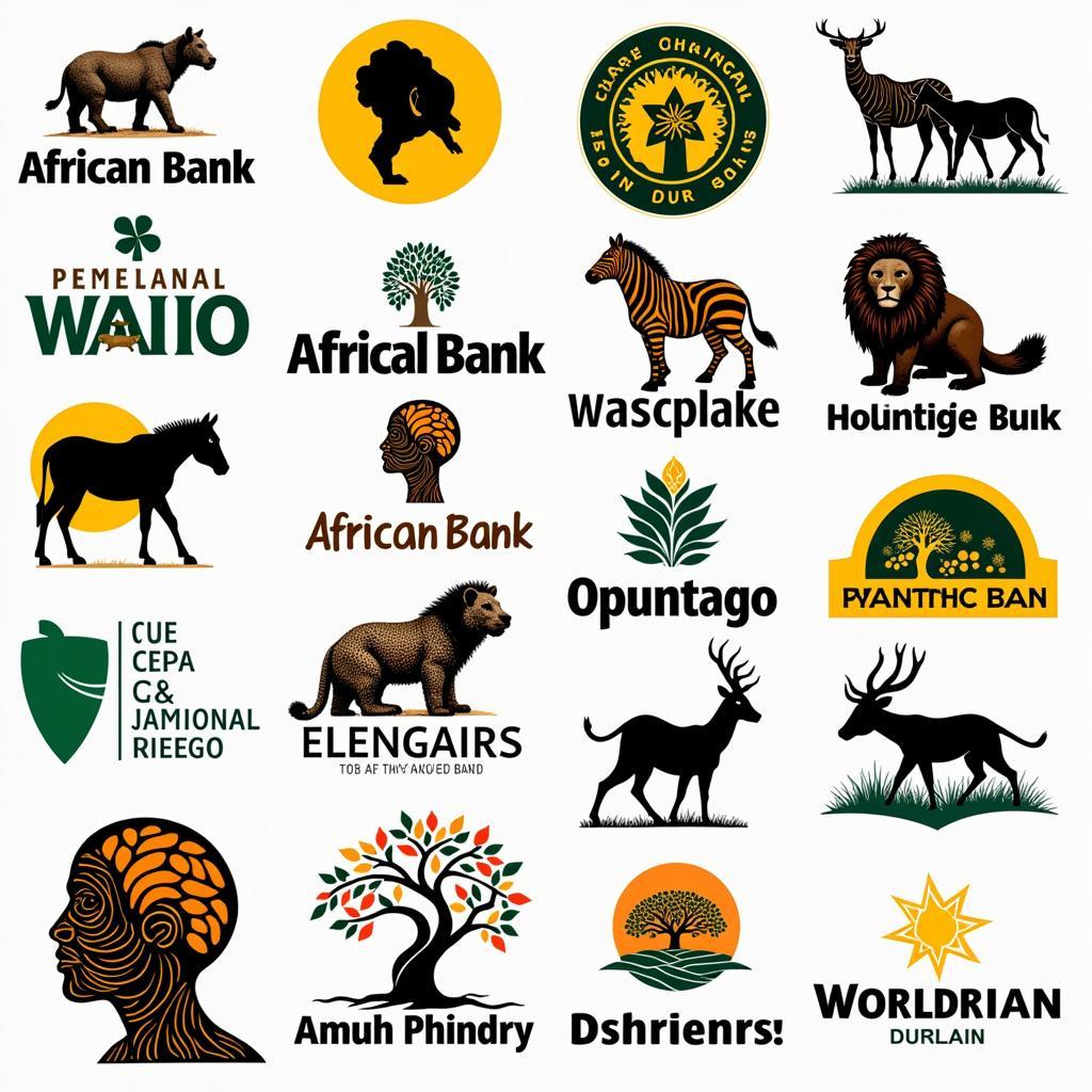 Symbolic Elements in African Bank Logos