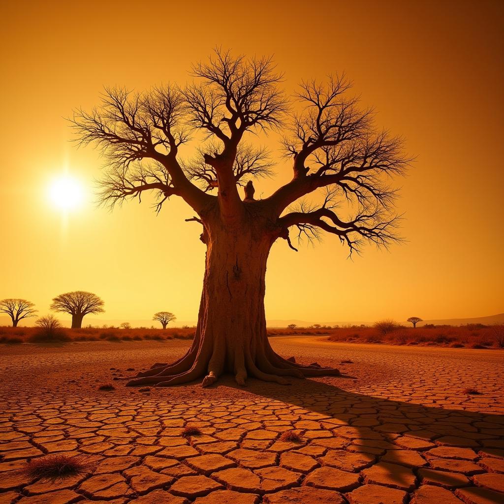 African Baobab Tree Dying Due to Climate Change