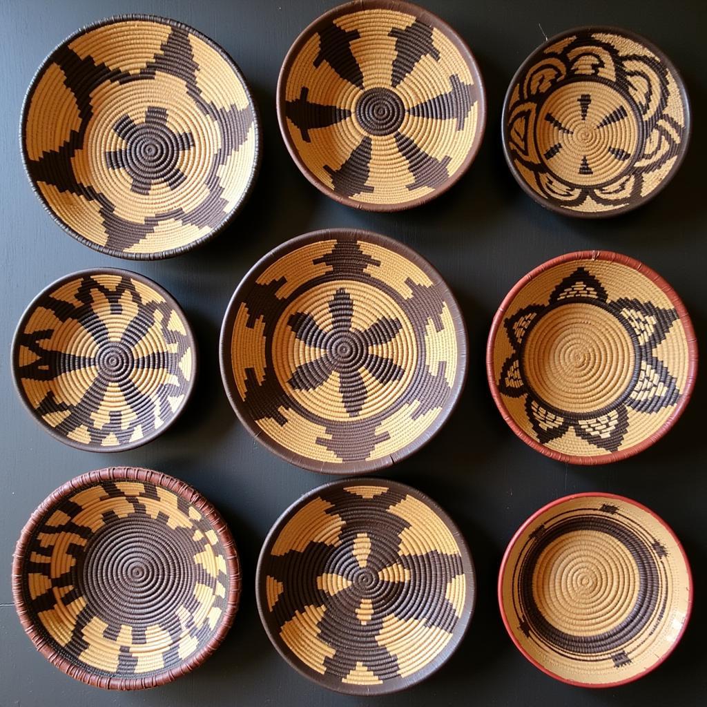 Close-up of Basket Patterns