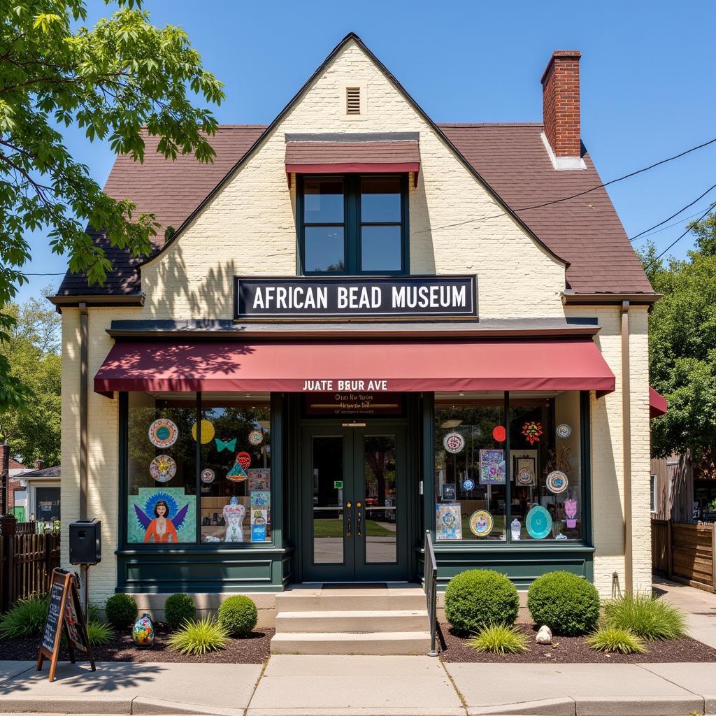 African Bead Museum Exterior in Detroit